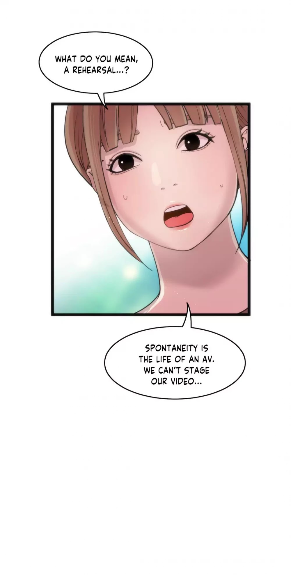 Making AV: A Sneak Peek Chapter 66 page 21 - Chapter 66: Director Anzai Finally Takes it Off!! (2)