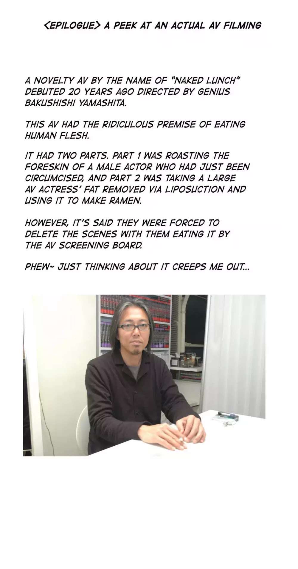 Making AV: A Sneak Peek Chapter 68 page 62 - Chapter 68: Director Anzai Finally Takes it Off!! (4)