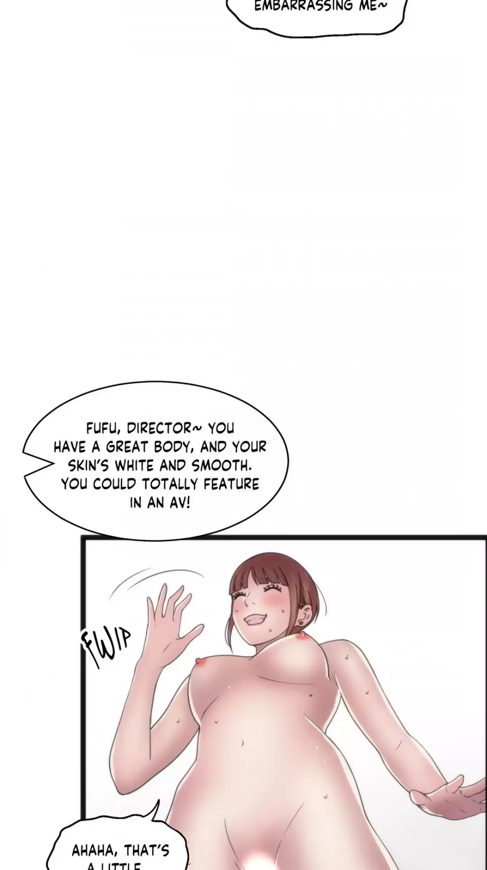 Making AV: A Sneak Peek Chapter 70 page 28 - Chapter 70: Director Anzai Finally Takes it Off!! (6)