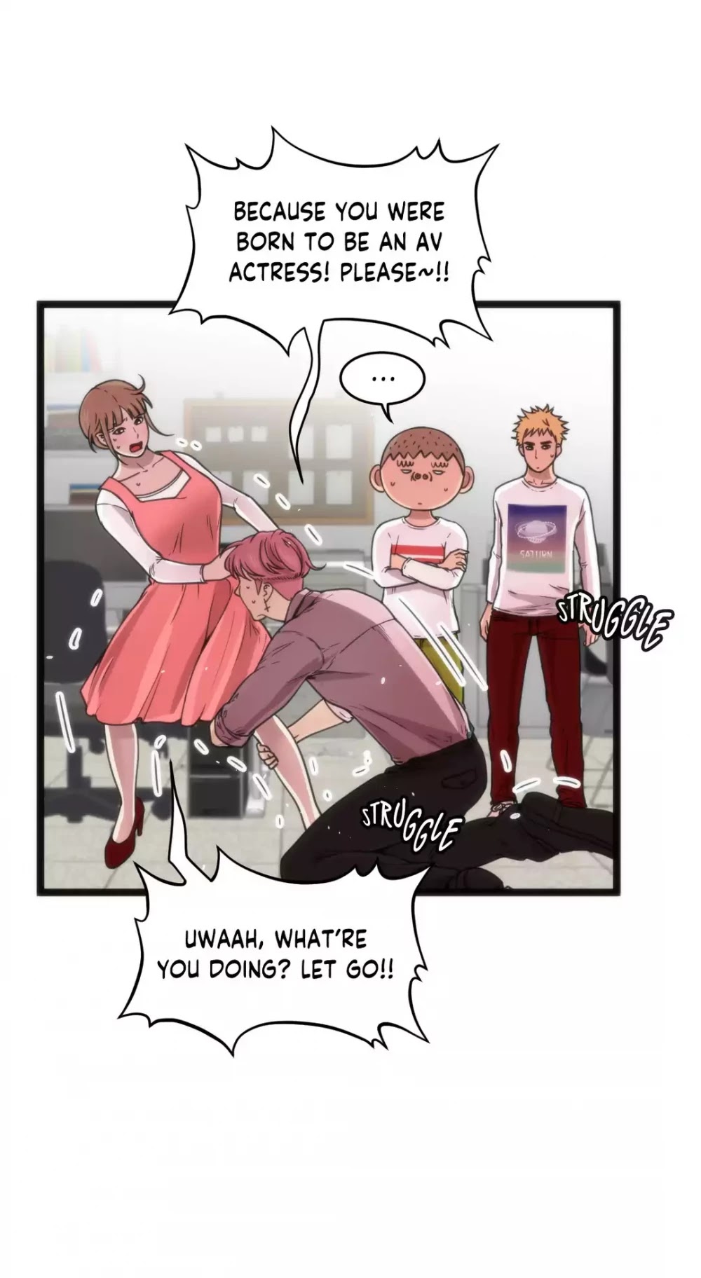Making AV: A Sneak Peek Chapter 74 page 61 - Chapter 74: Director Anzai Finally Takes it Off!! (10)
