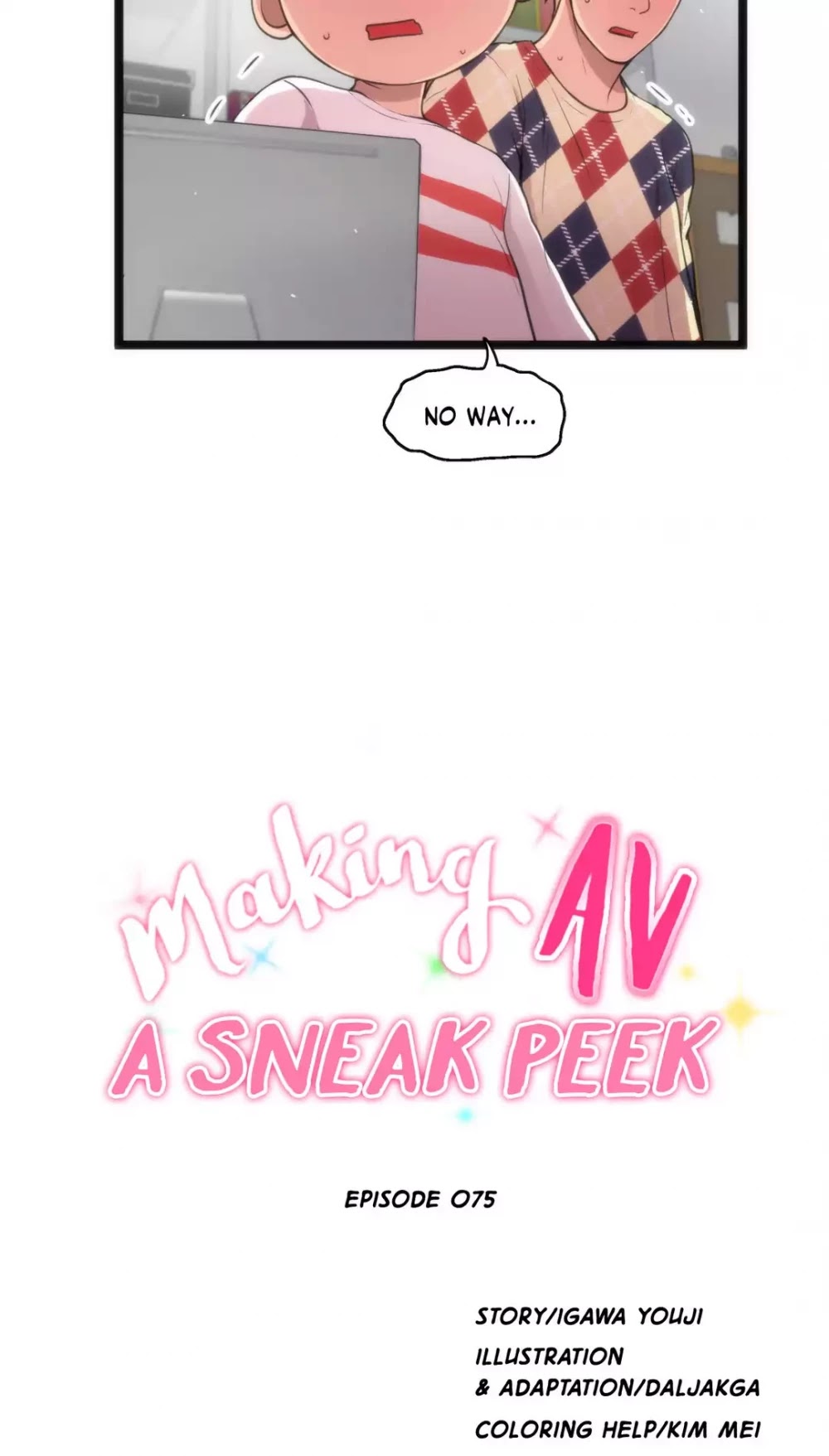 Making AV: A Sneak Peek Chapter 75 page 29 - Chapter 75: The Real Deal!! Hypnosis Arc (1)