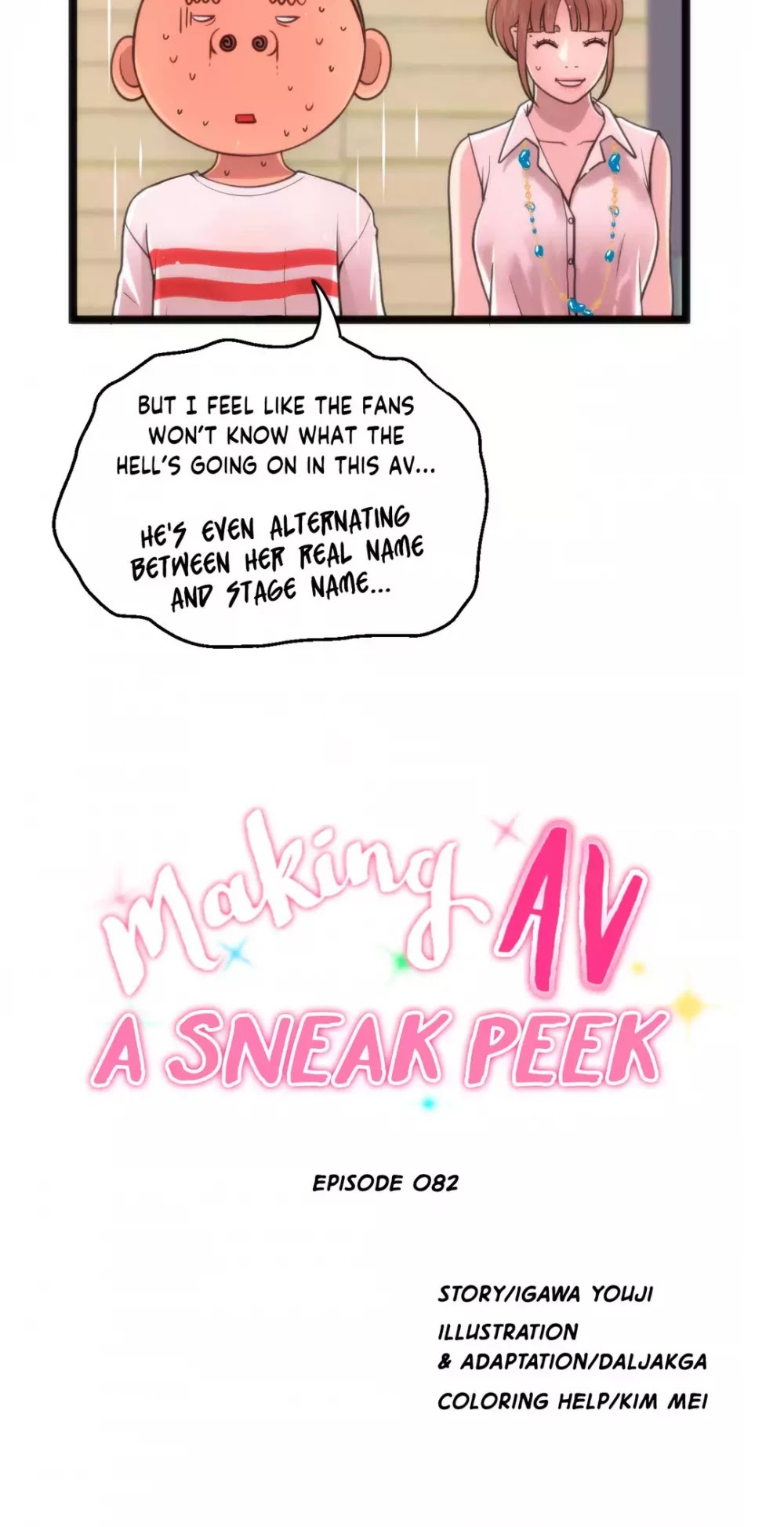 Making AV: A Sneak Peek Chapter 82 page 38 - Chapter 82: The Real Deal!! Hypnosis Arc (8)