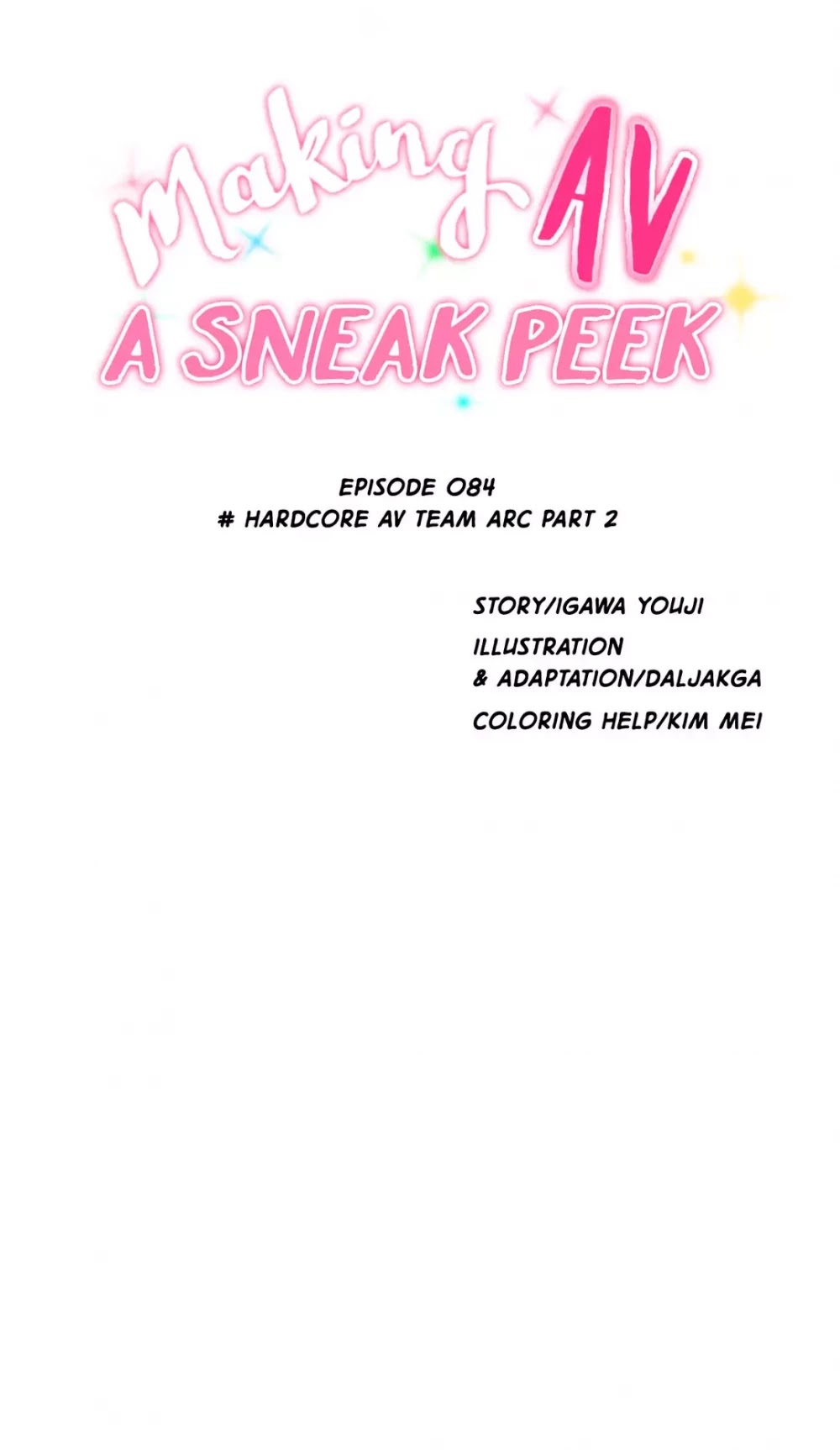 Making AV: A Sneak Peek Chapter 84 page 28 - Chapter 84: Hardcore AV Team (2)
