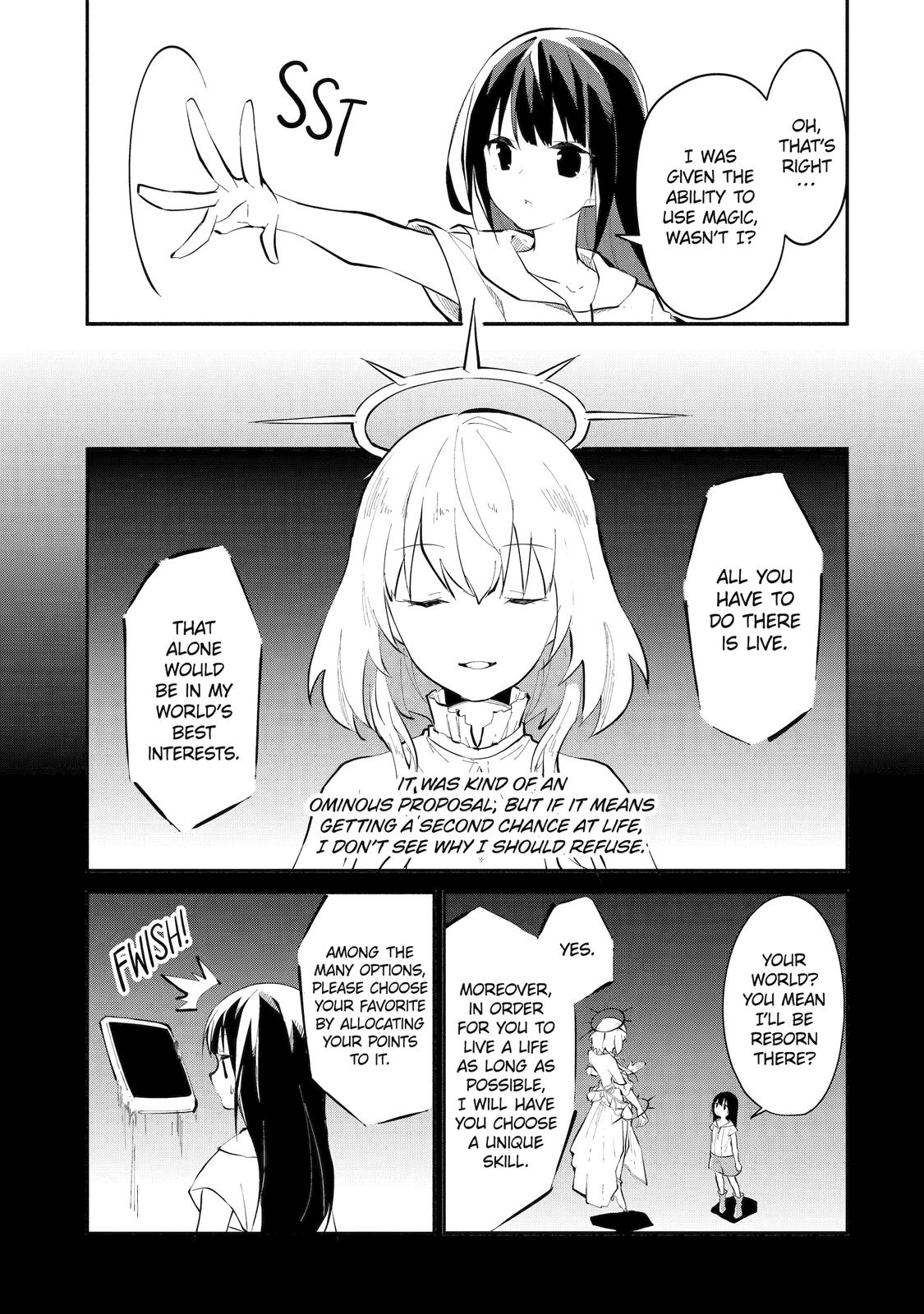 Making Magic: The Sweet Life of a Witch Who Knows an Infinite MP Loophole Chapter 1 page 10 - Chapter 1