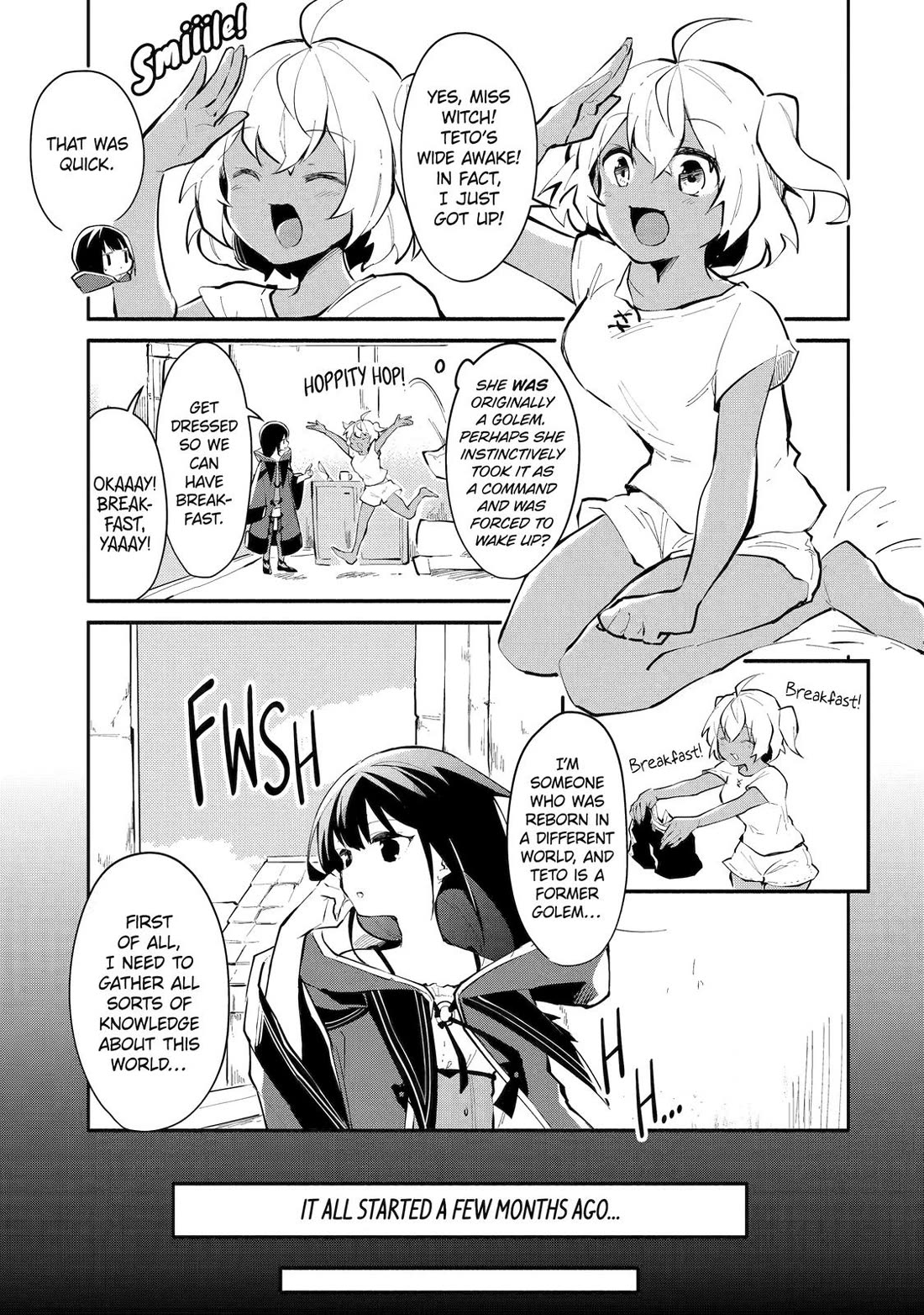 Making Magic: The Sweet Life of a Witch Who Knows an Infinite MP Loophole Chapter 1 page 3 - Chapter 1