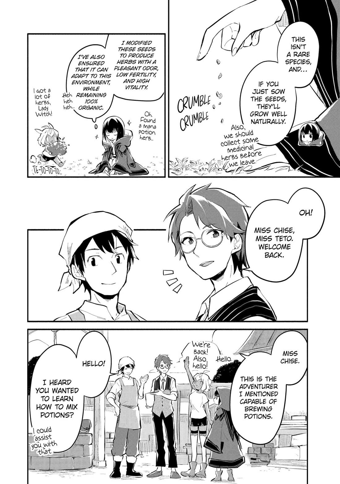 Making Magic: The Sweet Life of a Witch Who Knows an Infinite MP Loophole Chapter 11 page 14 - Chapter 11