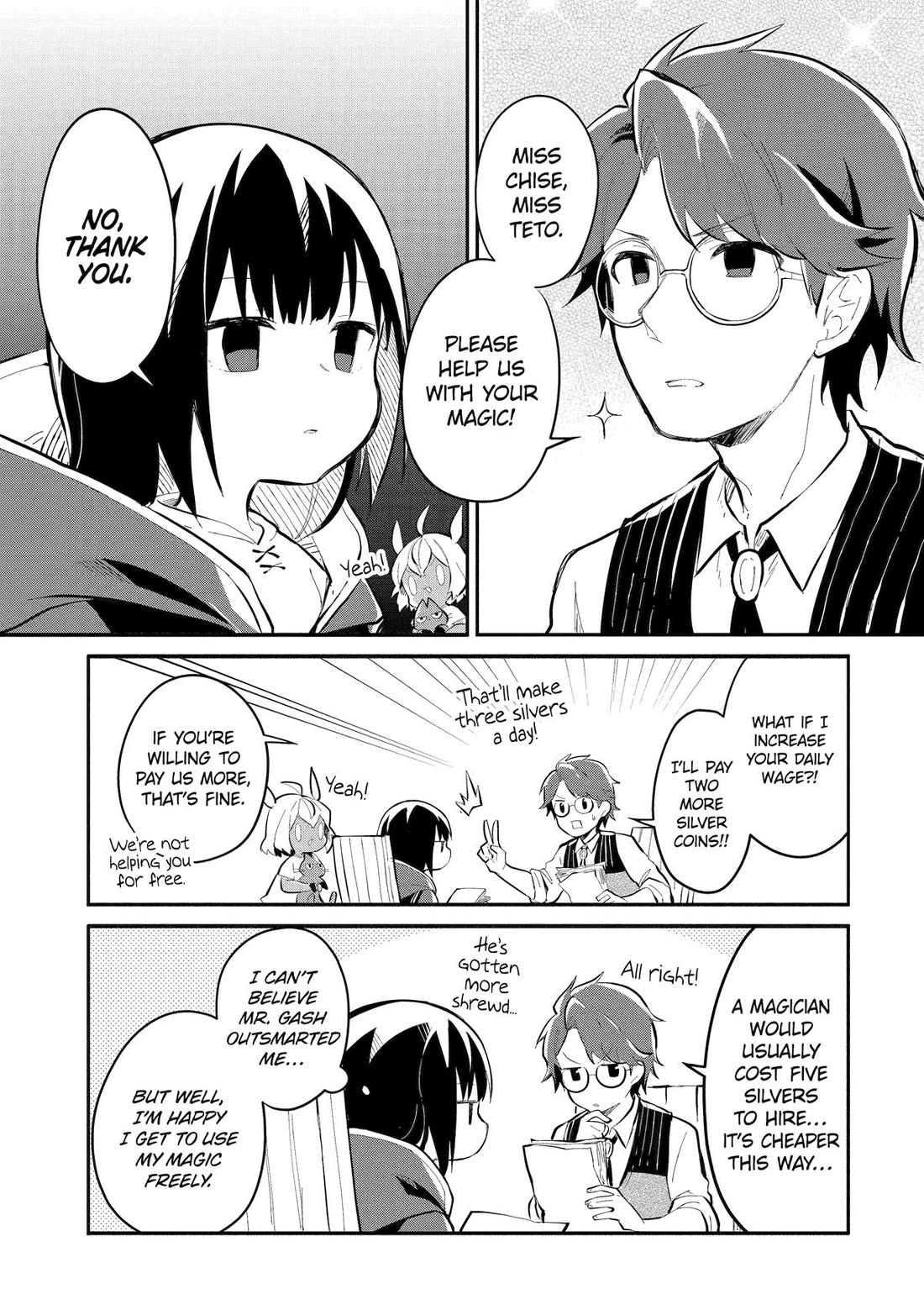 Making Magic: The Sweet Life of a Witch Who Knows an Infinite MP Loophole Chapter 11 page 50 - Chapter 11