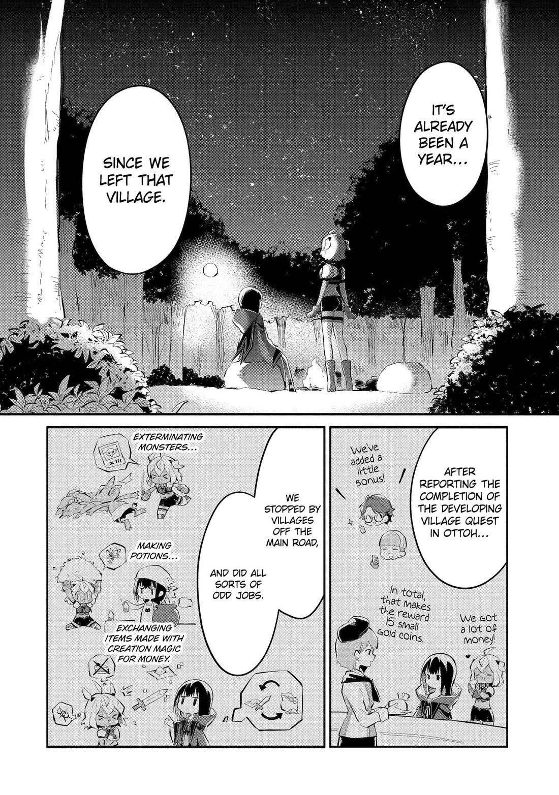 Making Magic: The Sweet Life of a Witch Who Knows an Infinite MP Loophole Chapter 14 page 5 - Chapter 14