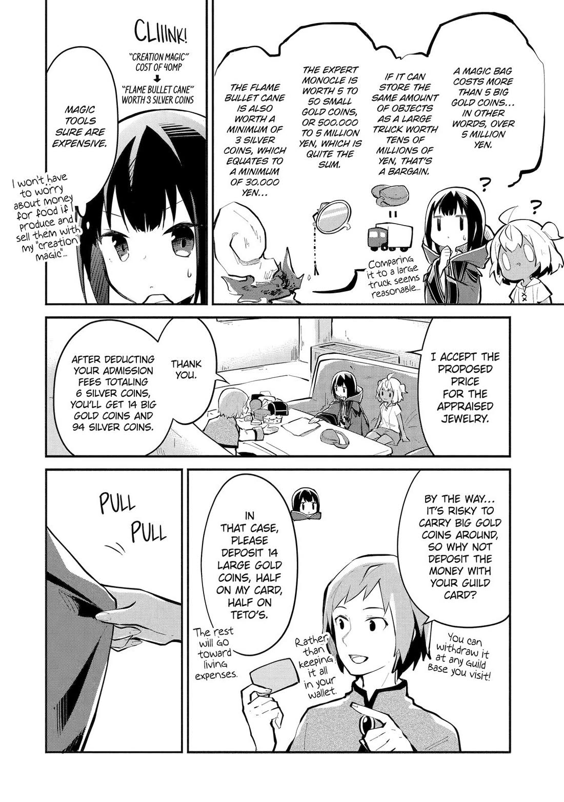 Making Magic: The Sweet Life of a Witch Who Knows an Infinite MP Loophole Chapter 5 page 6 - Chapter 5