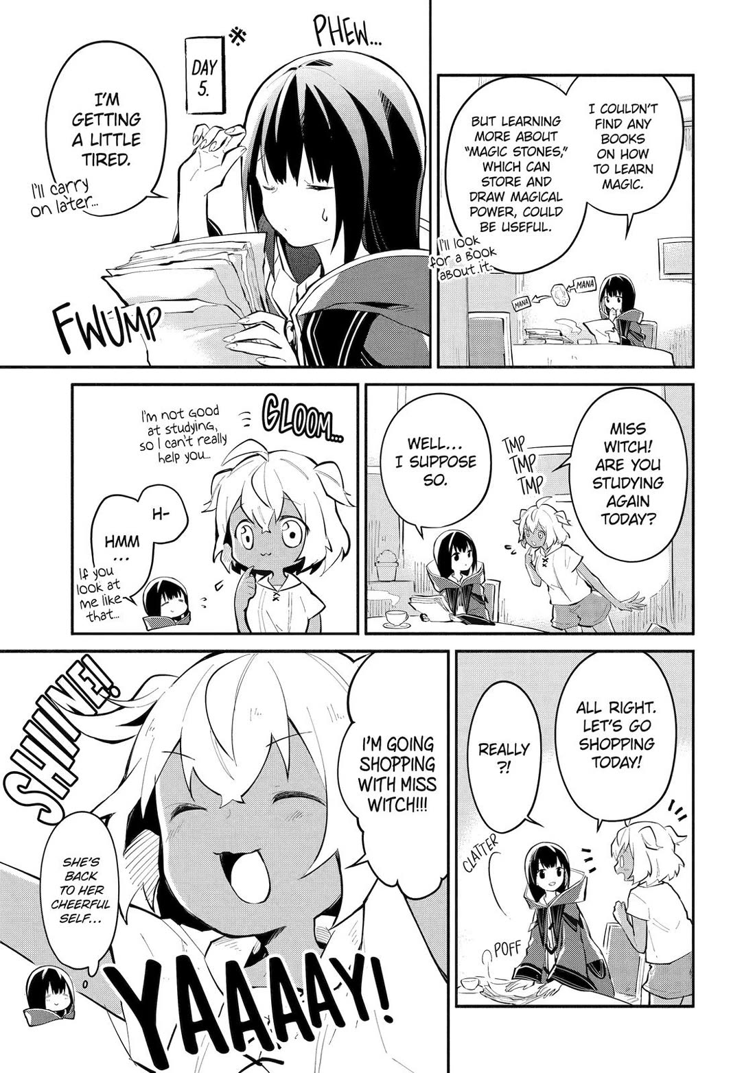 Making Magic: The Sweet Life of a Witch Who Knows an Infinite MP Loophole Chapter 6 page 7 - Chapter 6