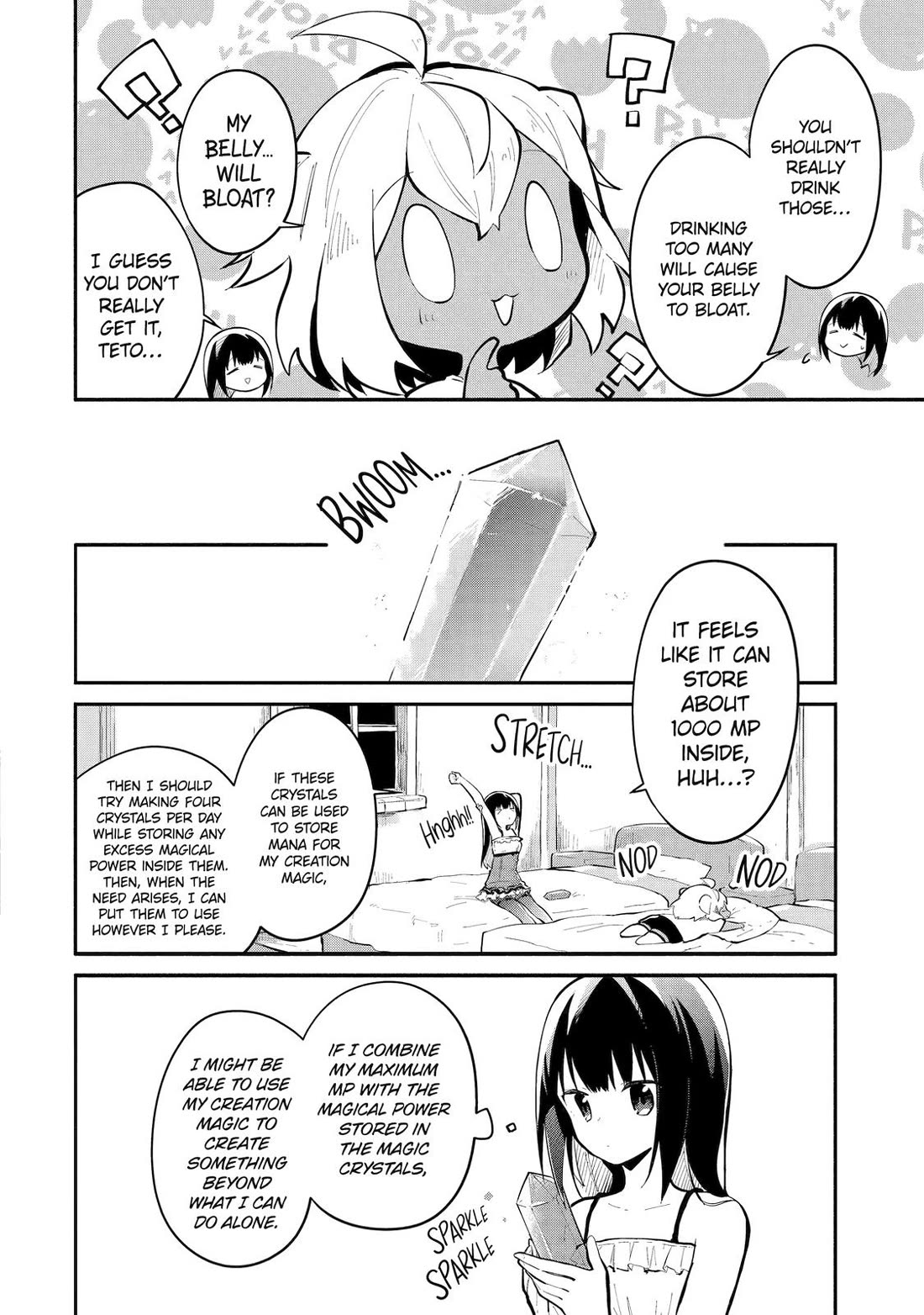 Making Magic: The Sweet Life of a Witch Who Knows an Infinite MP Loophole Chapter 7 page 12 - Chapter 7