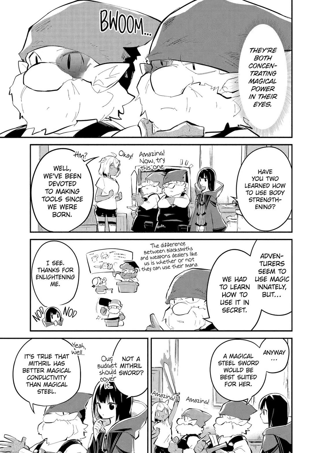 Making Magic: The Sweet Life of a Witch Who Knows an Infinite MP Loophole Chapter 9 page 11 - Chapter 9