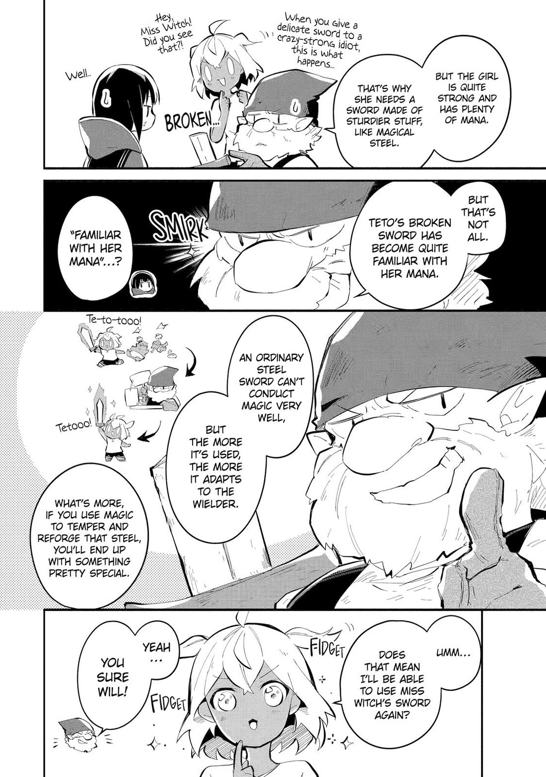 Making Magic: The Sweet Life of a Witch Who Knows an Infinite MP Loophole Chapter 9 page 12 - Chapter 9