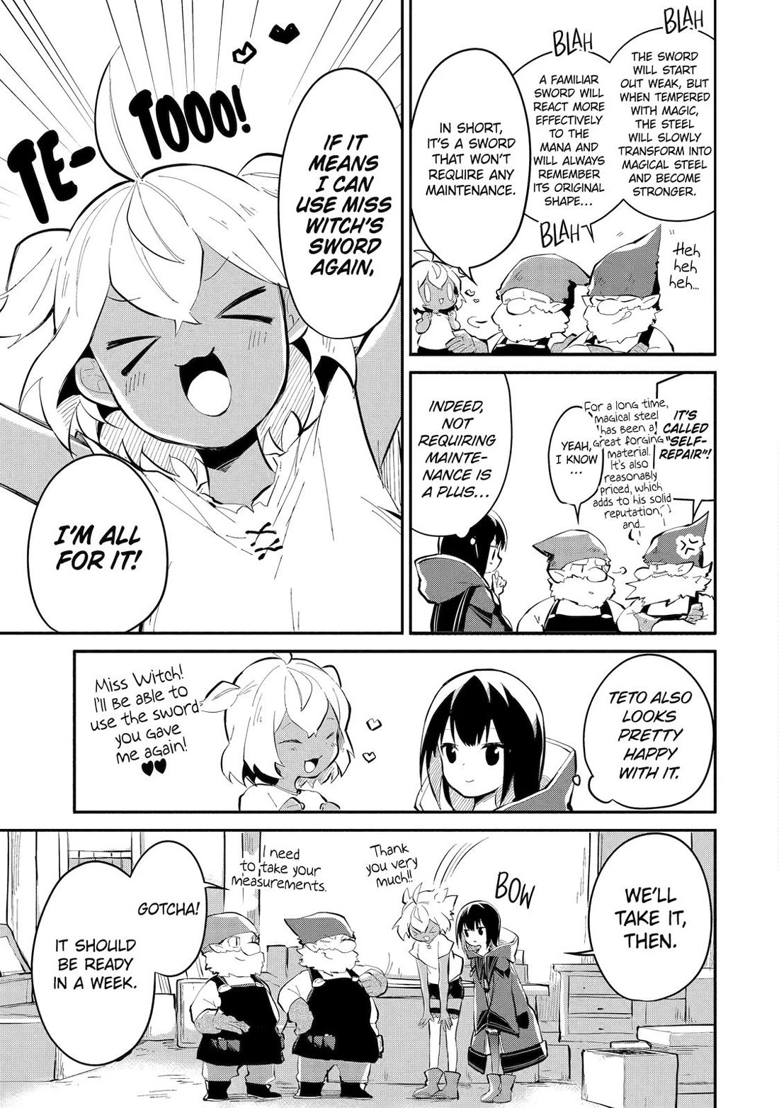 Making Magic: The Sweet Life of a Witch Who Knows an Infinite MP Loophole Chapter 9 page 13 - Chapter 9