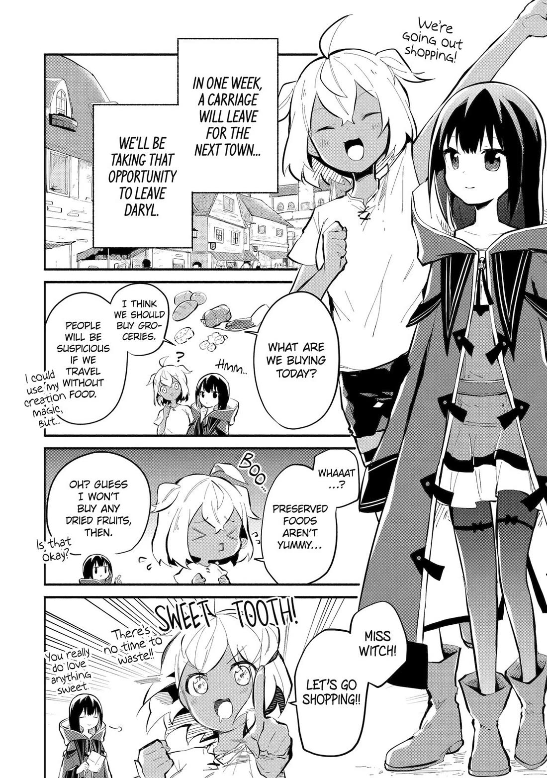 Making Magic: The Sweet Life of a Witch Who Knows an Infinite MP Loophole Chapter 9 page 2 - Chapter 9