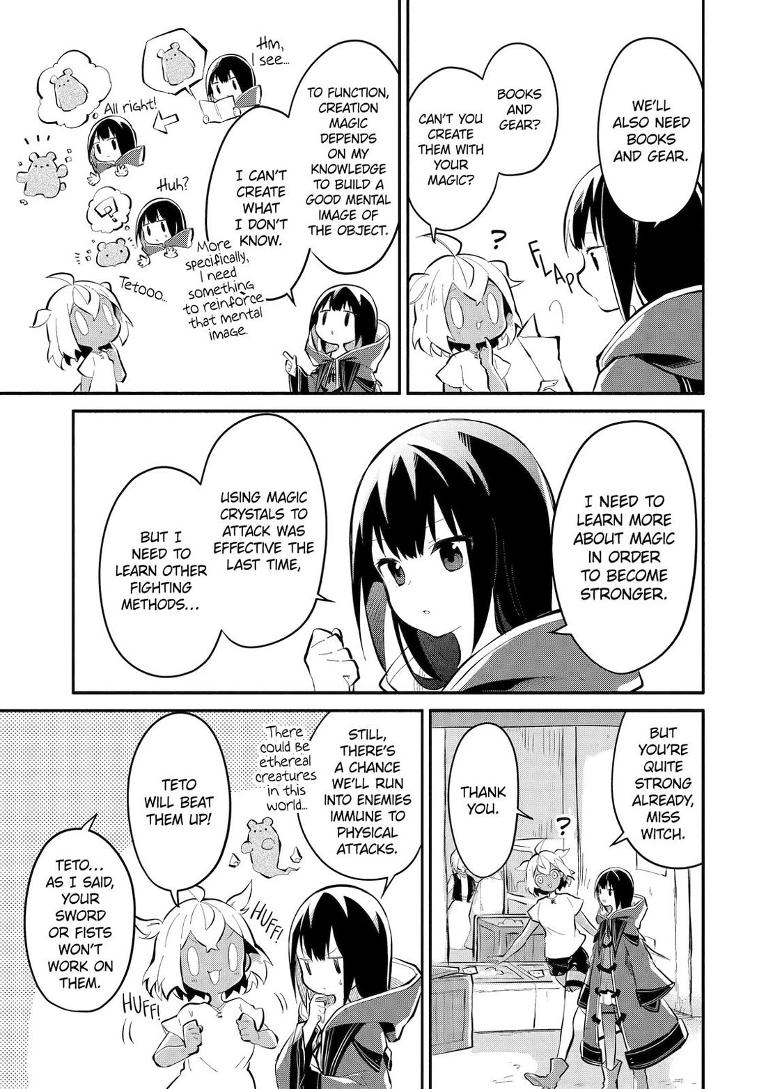 Making Magic: The Sweet Life of a Witch Who Knows an Infinite MP Loophole Chapter 9 page 3 - Chapter 9