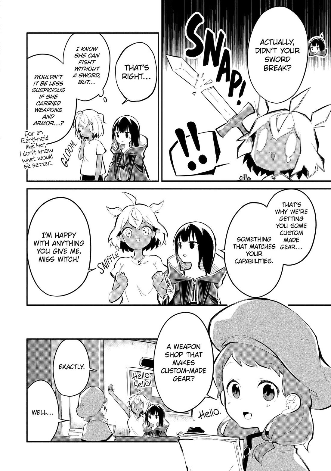 Making Magic: The Sweet Life of a Witch Who Knows an Infinite MP Loophole Chapter 9 page 4 - Chapter 9