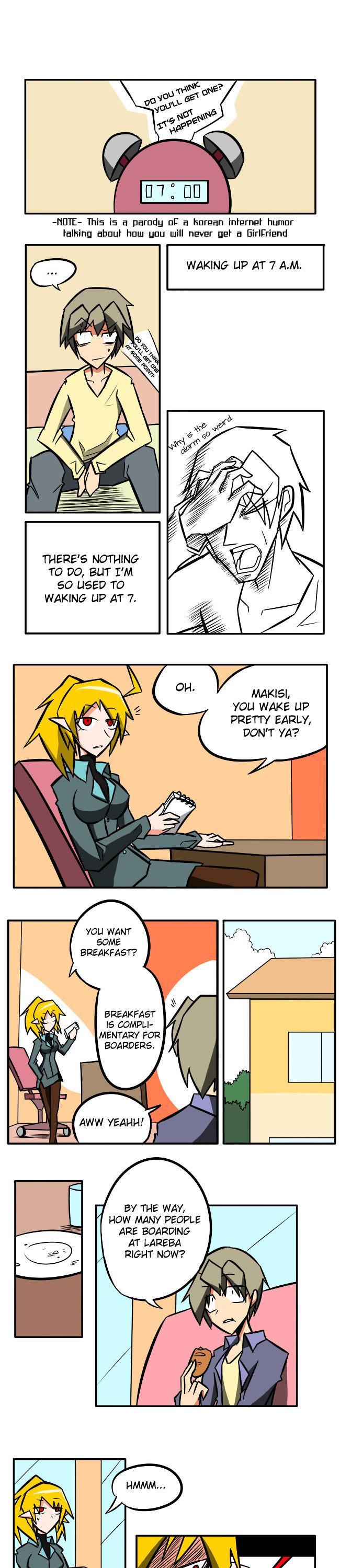 Makisi's Neighbours Chapter 3 page 1 - Chapter 3