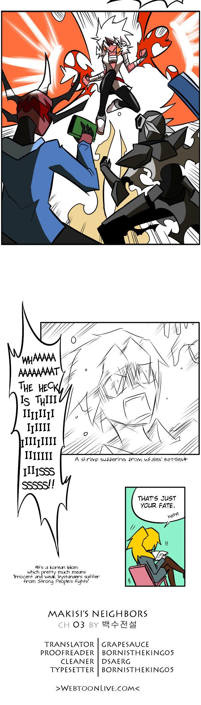 Makisi's Neighbours Chapter 3 page 14 - Chapter 3