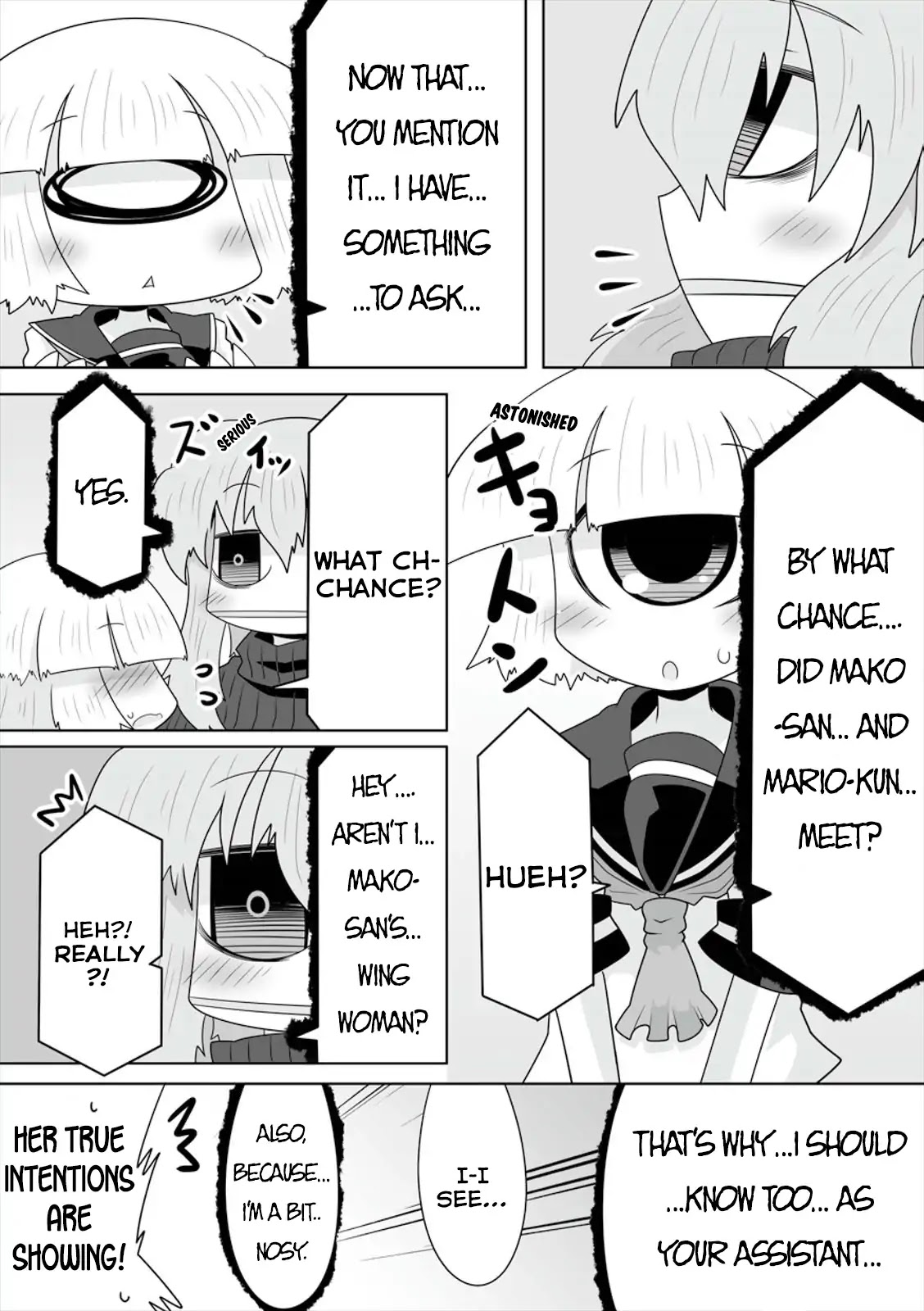 Mako-san to Hachisuka-kun. Chapter 10.25 page 2 - Chapter 10.25: Extra: Chance