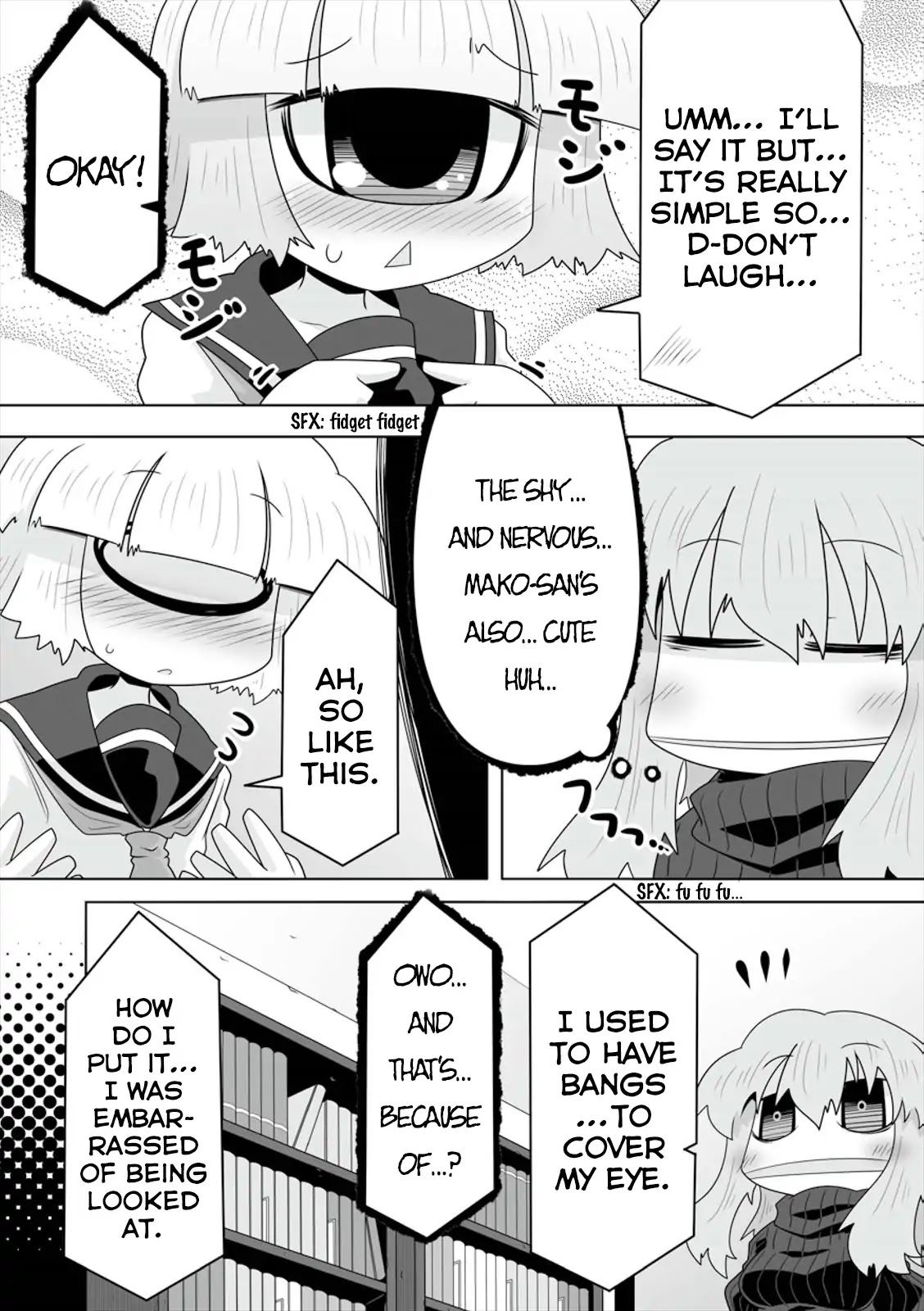 Mako-san to Hachisuka-kun. Chapter 10.25 page 3 - Chapter 10.25: Extra: Chance