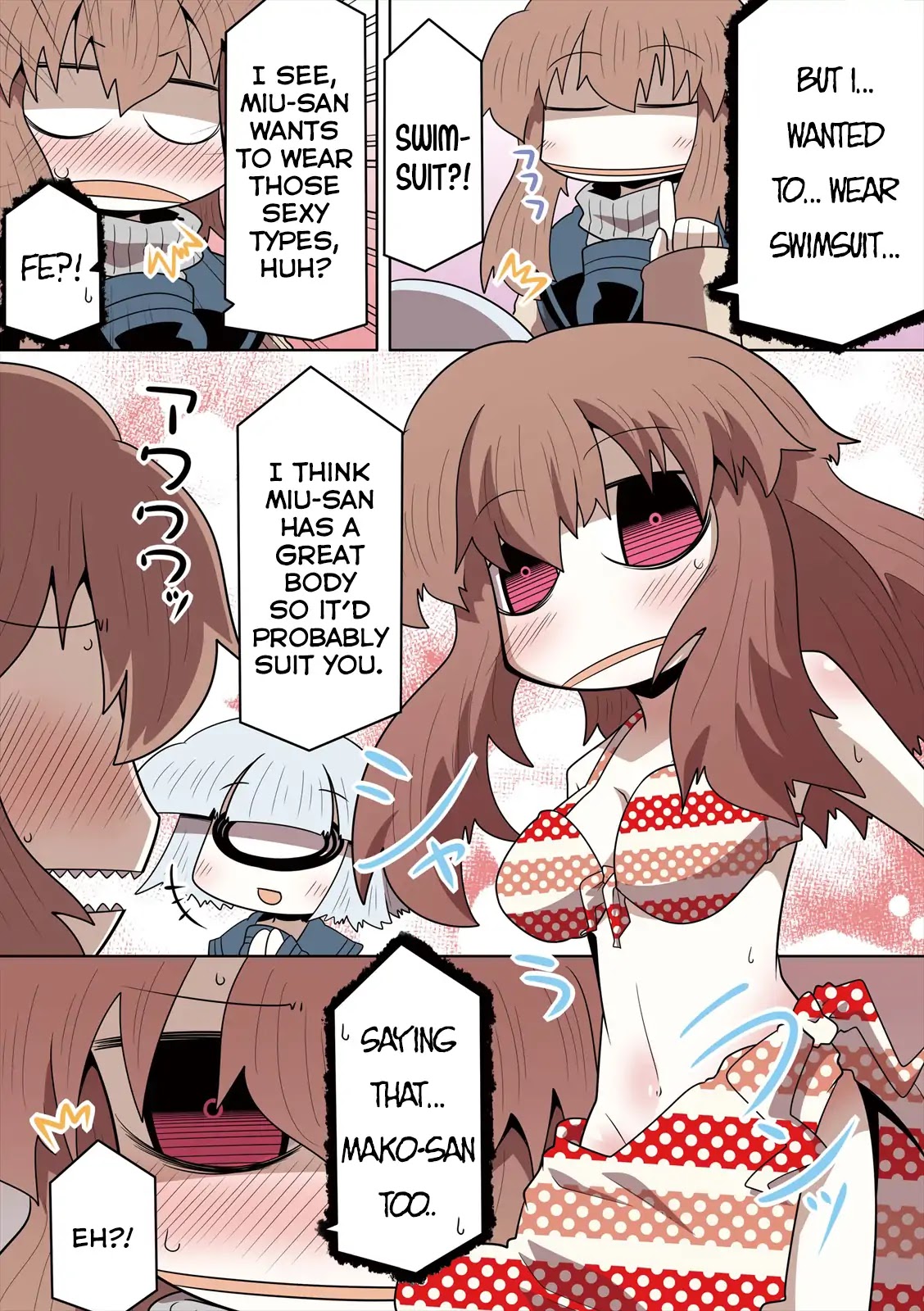Mako-san to Hachisuka-kun. Chapter 10.5 page 8 - Chapter 10.5: Special: Summer Feelings