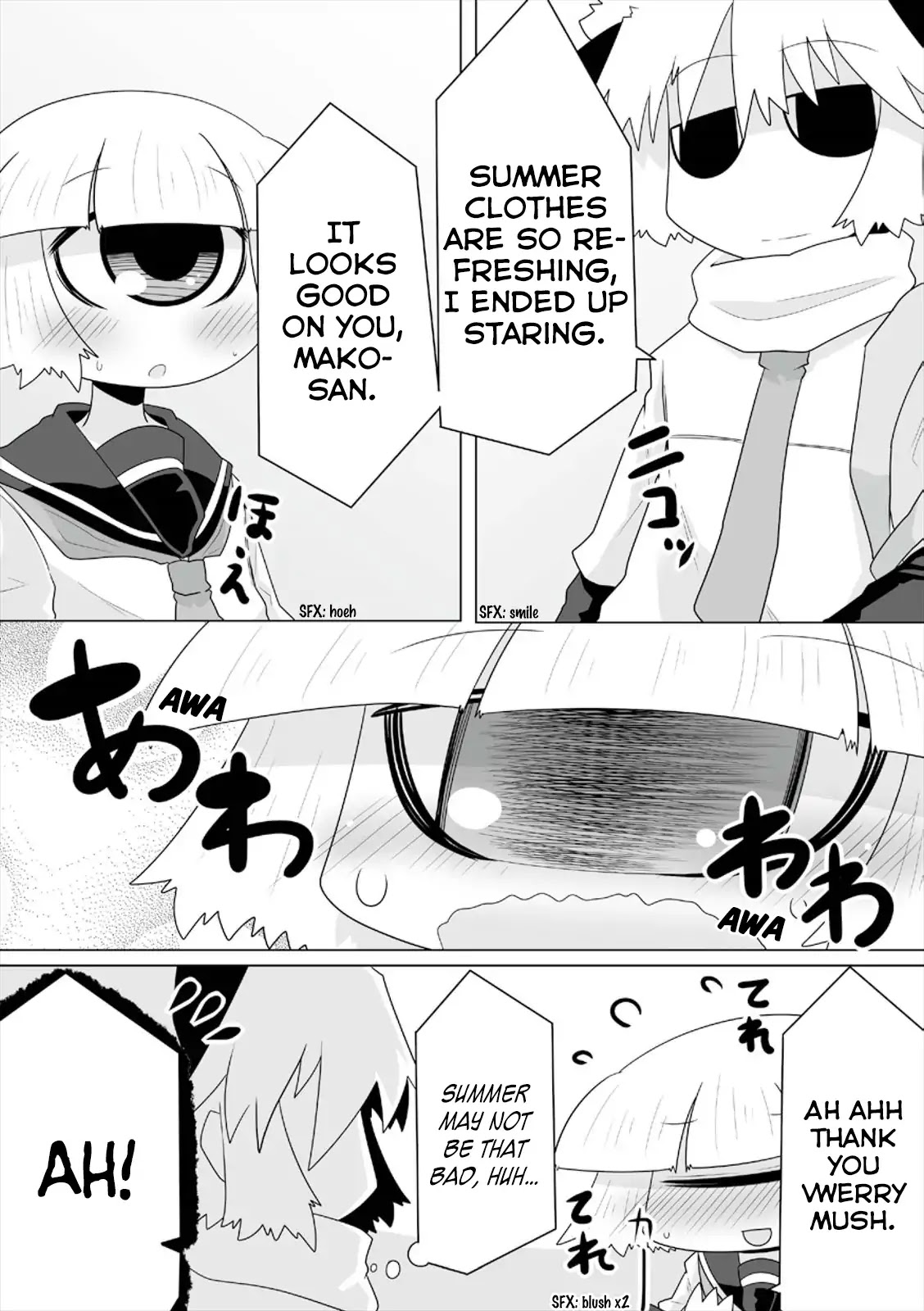 Mako-san to Hachisuka-kun. Chapter 10 page 12 - Chapter 10: Summer Clothes