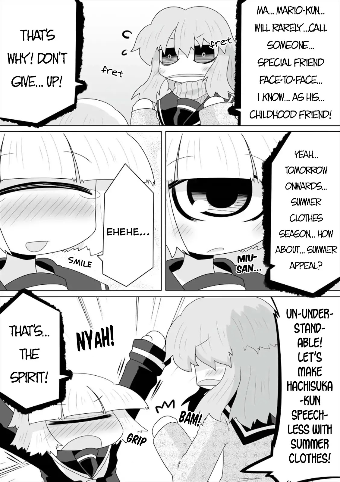 Mako-san to Hachisuka-kun. Chapter 10 page 7 - Chapter 10: Summer Clothes