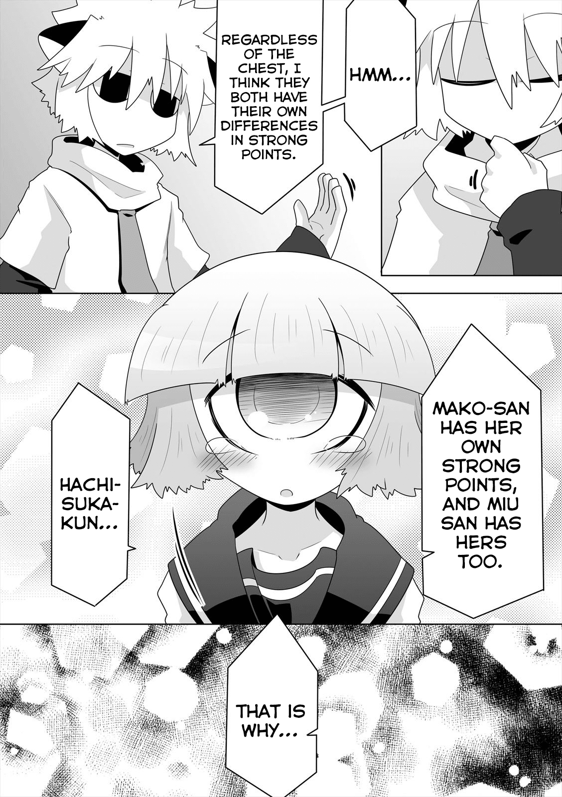 Mako-san to Hachisuka-kun. Chapter 11 page 5 - Chapter 11: Personality