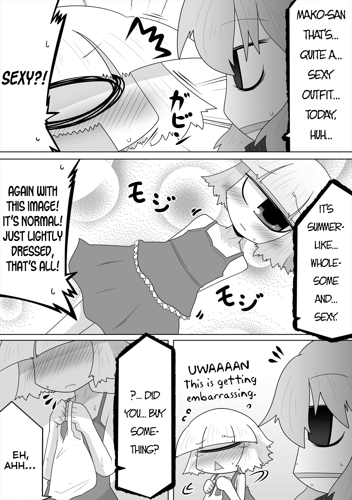 Mako-san to Hachisuka-kun. Chapter 12 page 4 - Chapter 12: Casual Clothes