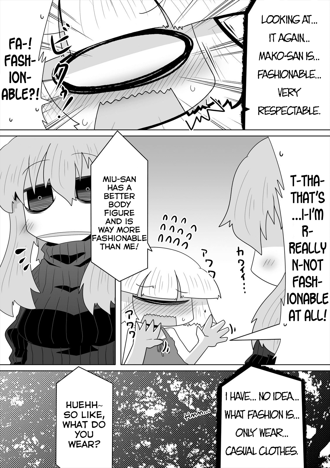 Mako-san to Hachisuka-kun. Chapter 12 page 8 - Chapter 12: Casual Clothes