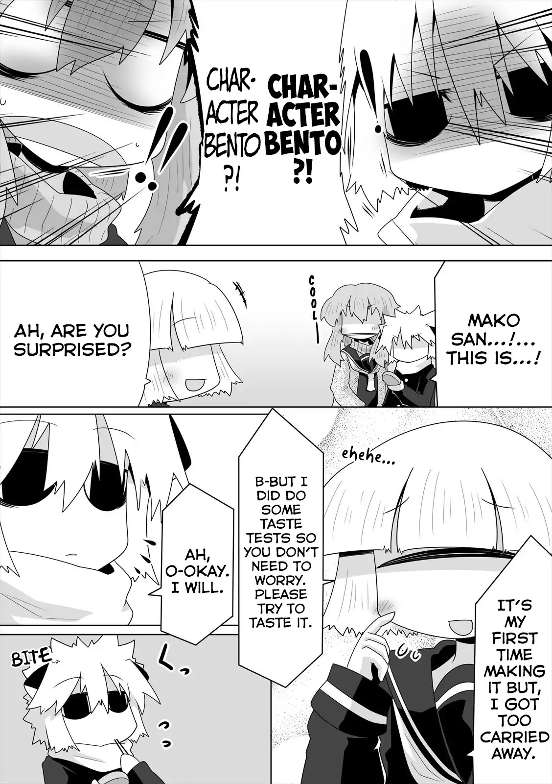 Mako-san to Hachisuka-kun. Chapter 13 page 12 - Chapter 13: Bento