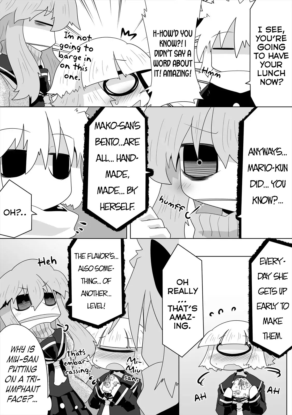 Mako-san to Hachisuka-kun. Chapter 13 page 3 - Chapter 13: Bento