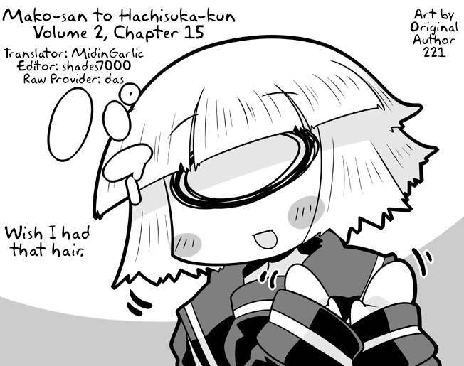 Mako-san to Hachisuka-kun. Chapter 15 page 13 - Chapter 15: God Hair