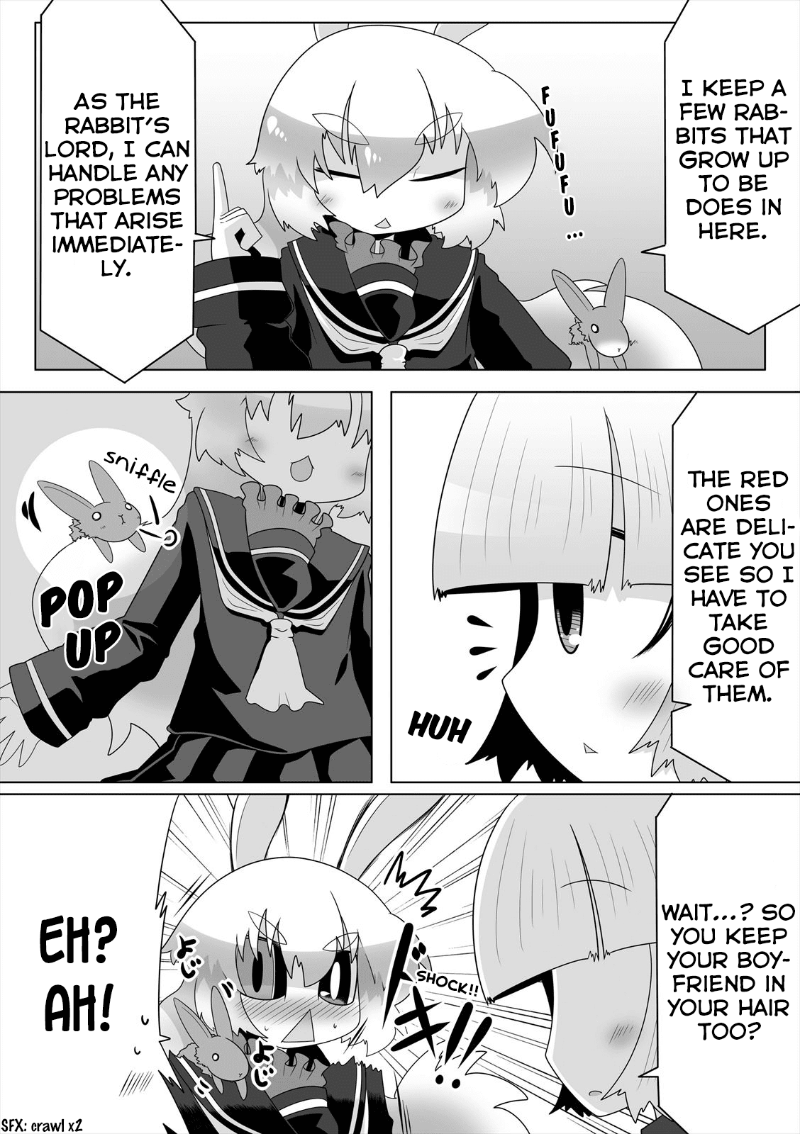Mako-san to Hachisuka-kun. Chapter 15 page 4 - Chapter 15: God Hair