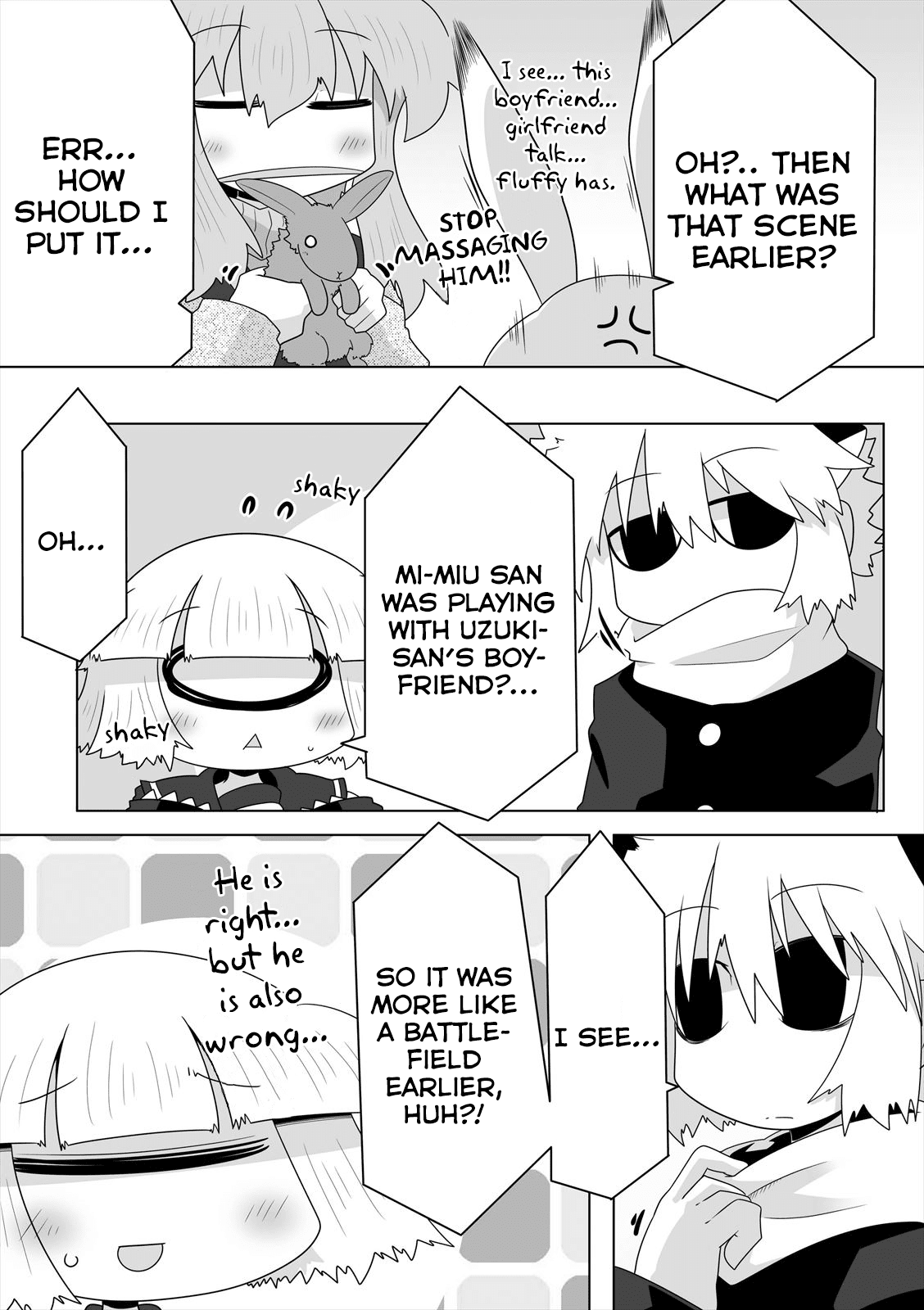Mako-san to Hachisuka-kun. Chapter 15 page 9 - Chapter 15: God Hair