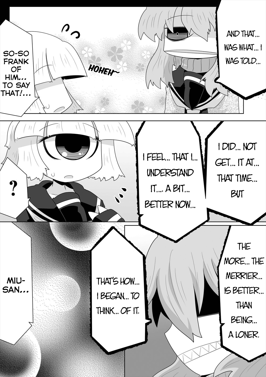 Mako-san to Hachisuka-kun. Chapter 16 page 5 - Chapter 16: Until Then and From Nows
