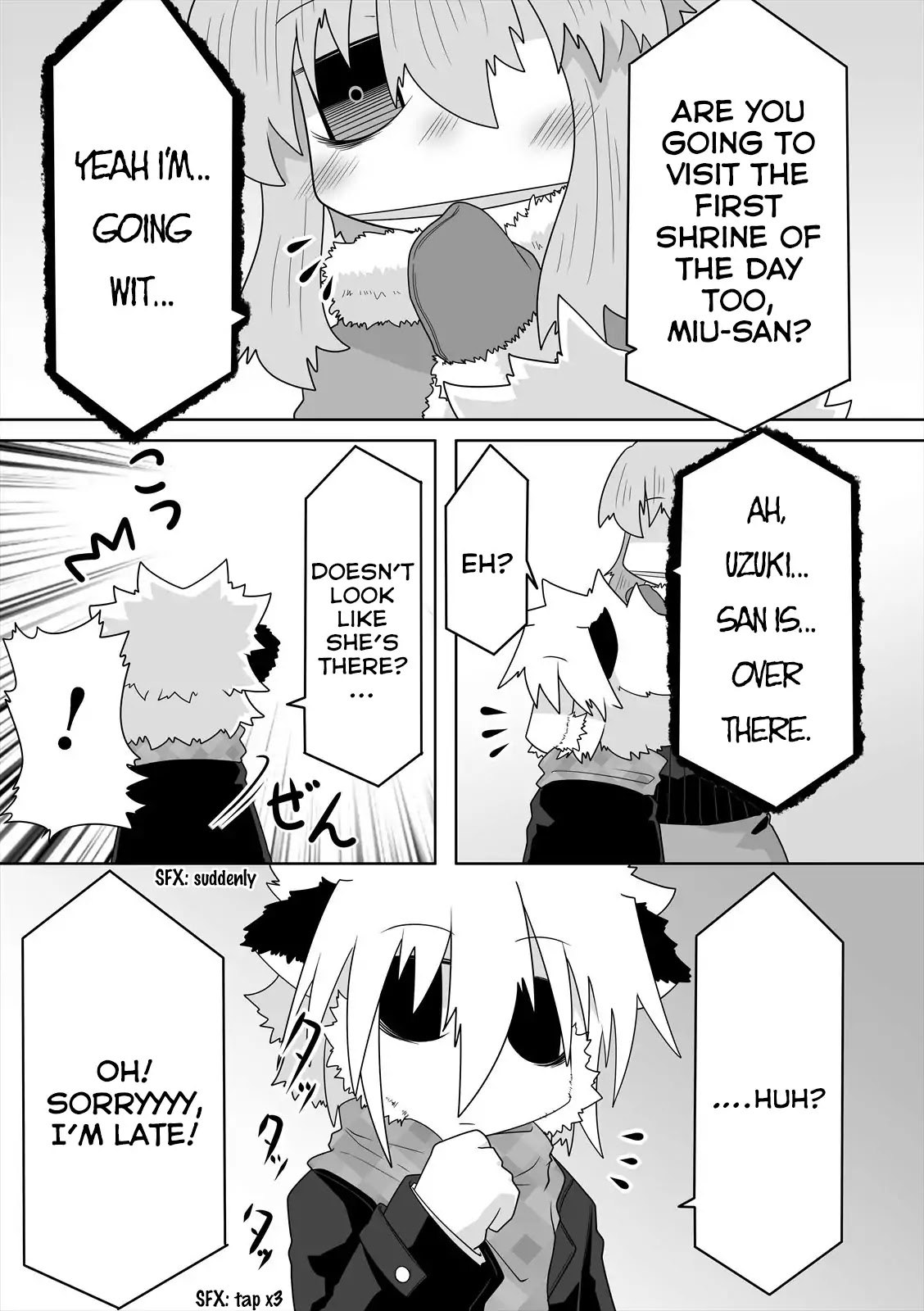 Mako-san to Hachisuka-kun. Chapter 17 page 3 - Chapter 17: The Start of the Year of the...