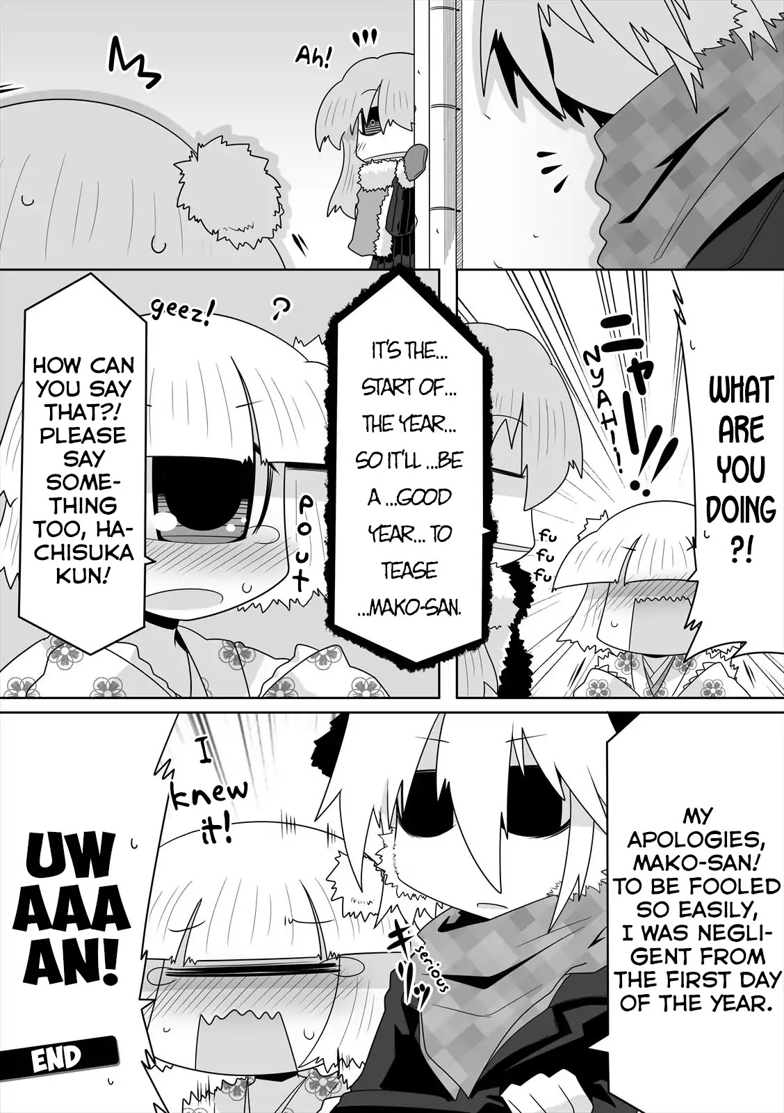 Mako-san to Hachisuka-kun. Chapter 17 page 6 - Chapter 17: The Start of the Year of the...
