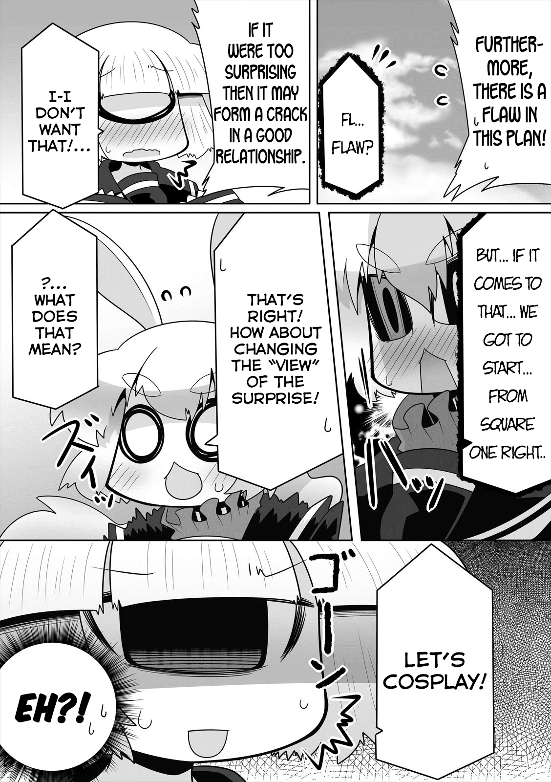 Mako-san to Hachisuka-kun. Chapter 19.5 page 3 - Chapter 19.5: Summit