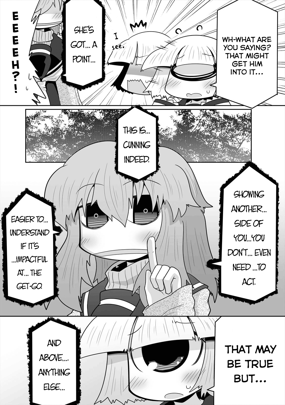 Mako-san to Hachisuka-kun. Chapter 19.5 page 4 - Chapter 19.5: Summit