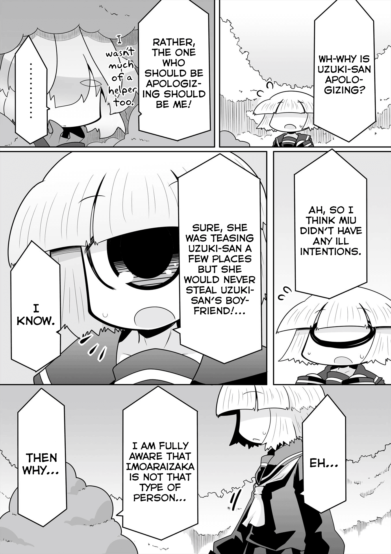 Mako-san to Hachisuka-kun. Chapter 21 page 11 - Chapter 21: Rain