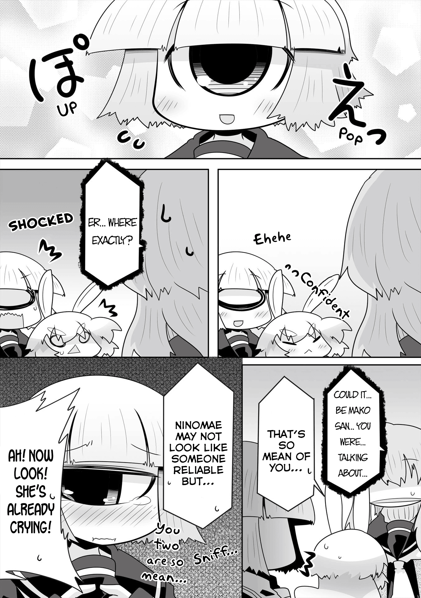 Mako-san to Hachisuka-kun. Chapter 21 page 3 - Chapter 21: Rain