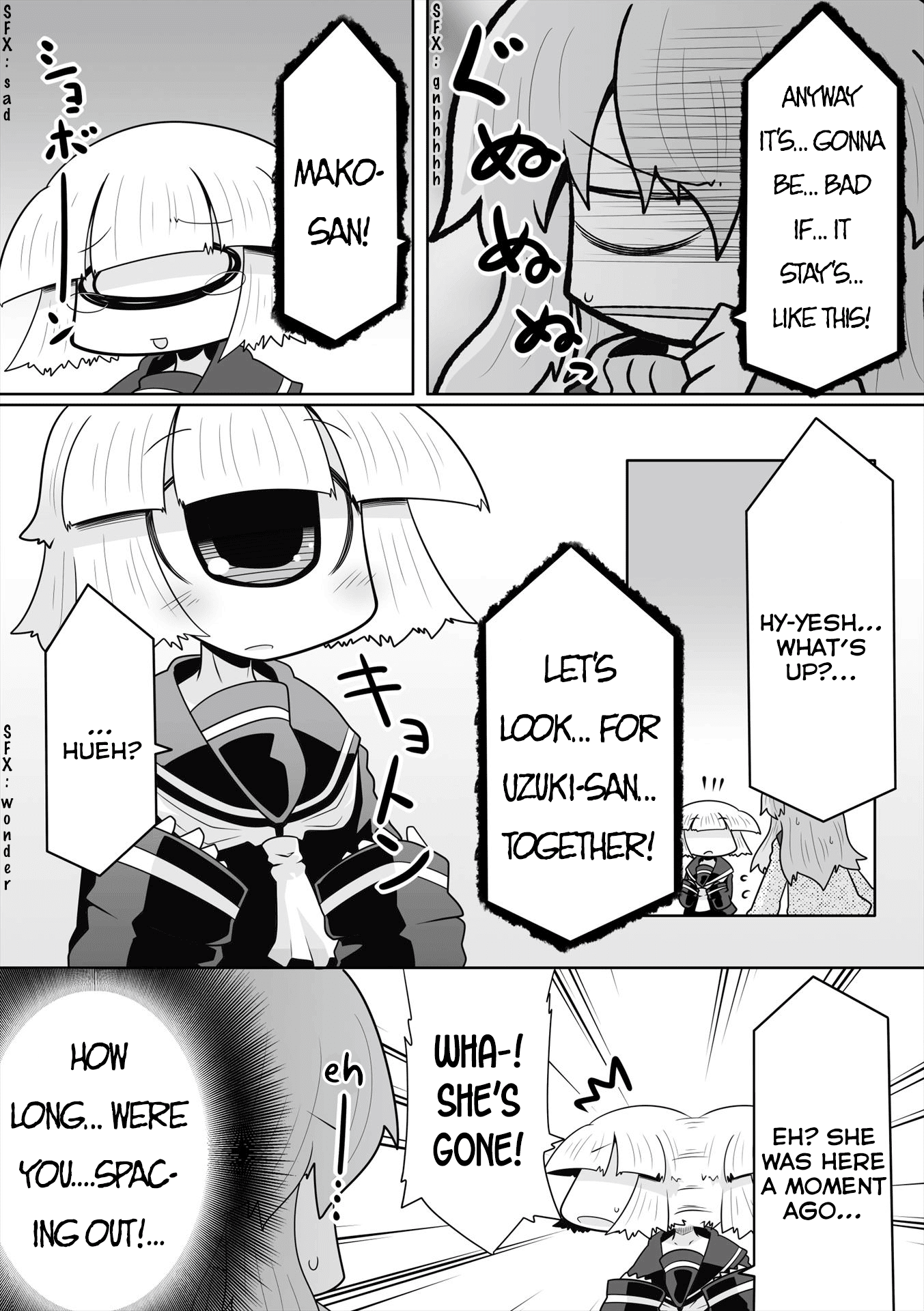 Mako-san to Hachisuka-kun. Chapter 21 page 7 - Chapter 21: Rain