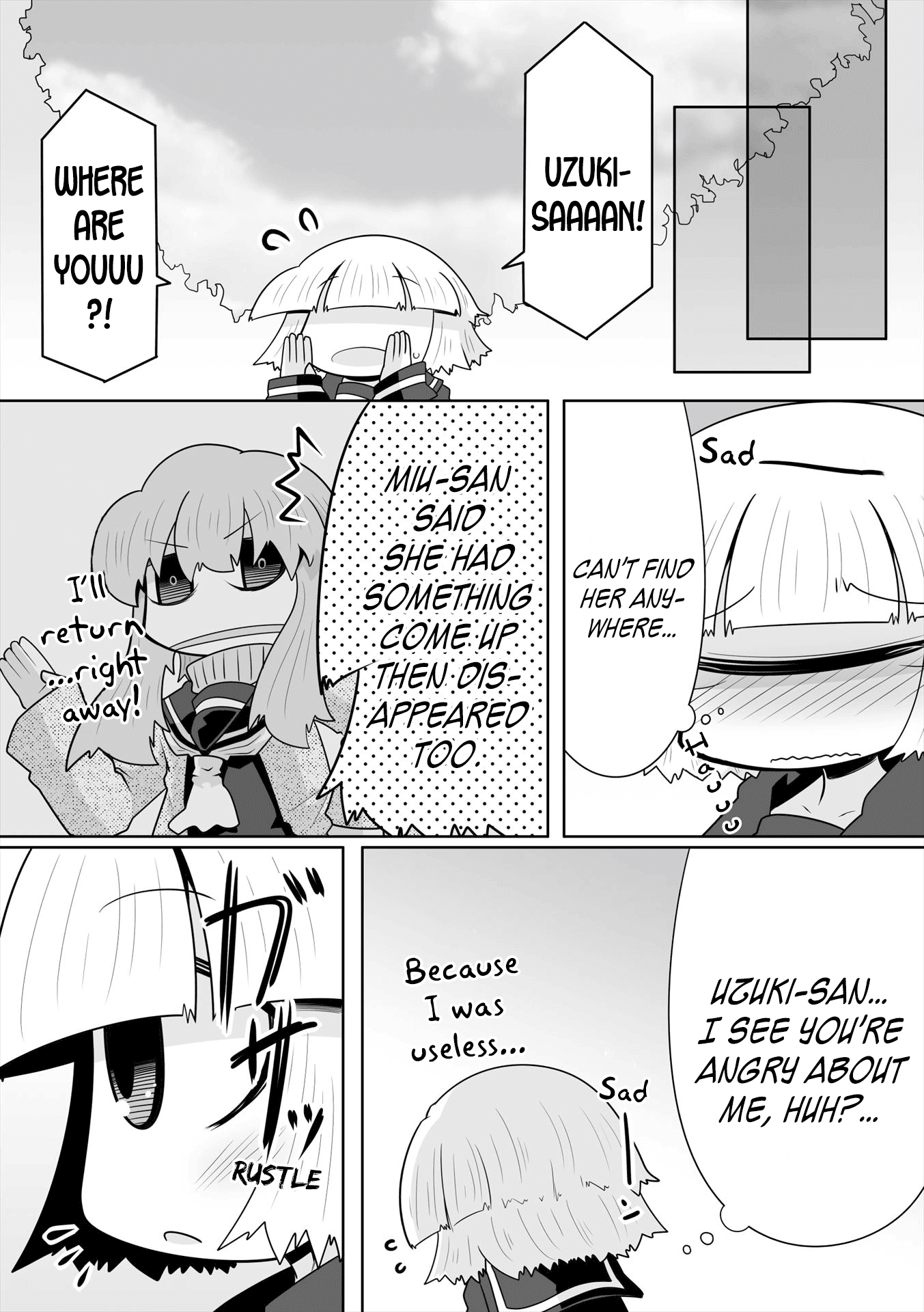 Mako-san to Hachisuka-kun. Chapter 21 page 8 - Chapter 21: Rain
