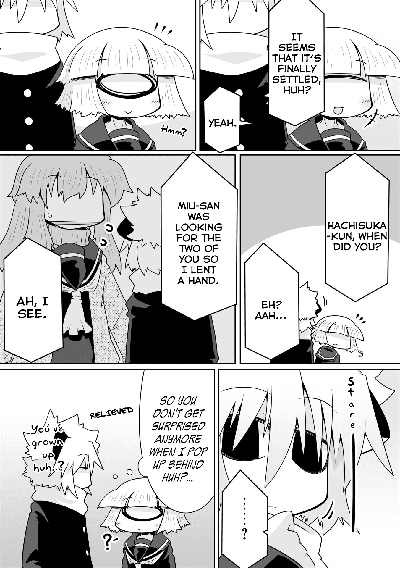 Mako-san to Hachisuka-kun. Chapter 22 page 4 - Chapter 22: Groundwork