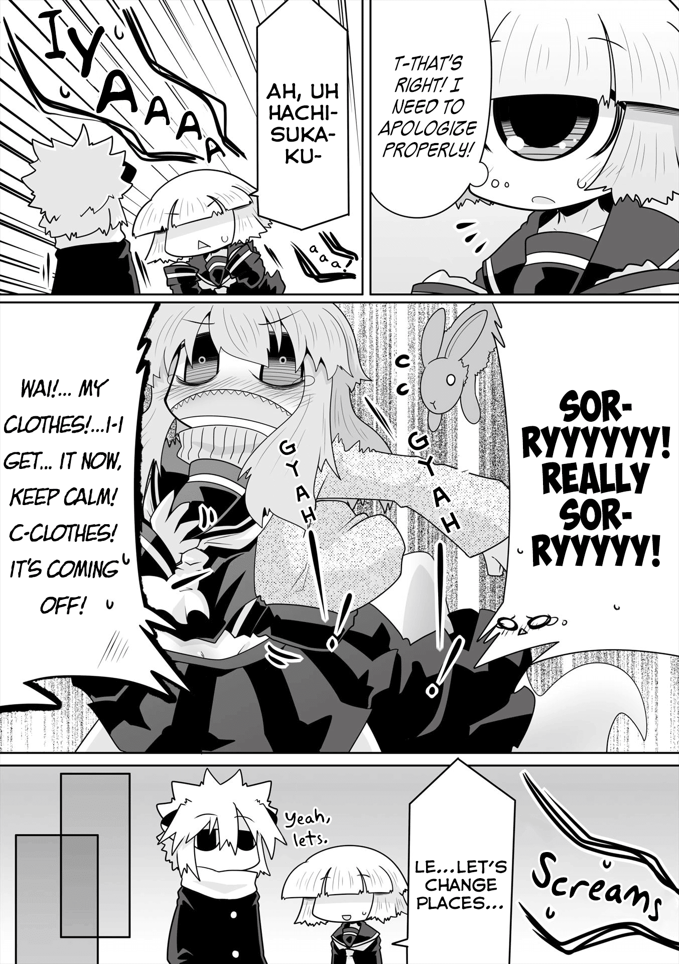 Mako-san to Hachisuka-kun. Chapter 22 page 5 - Chapter 22: Groundwork