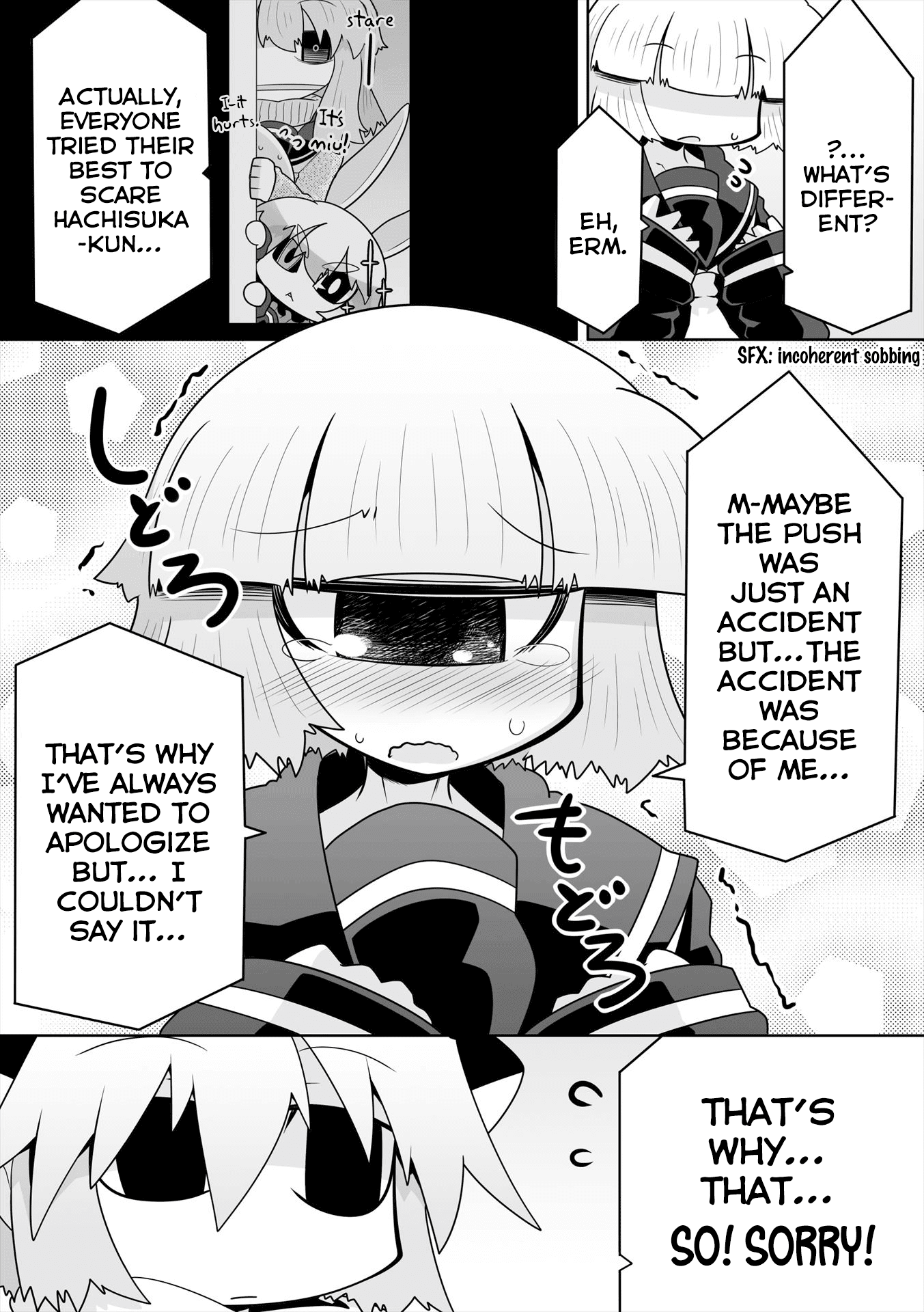 Mako-san to Hachisuka-kun. Chapter 22 page 8 - Chapter 22: Groundwork