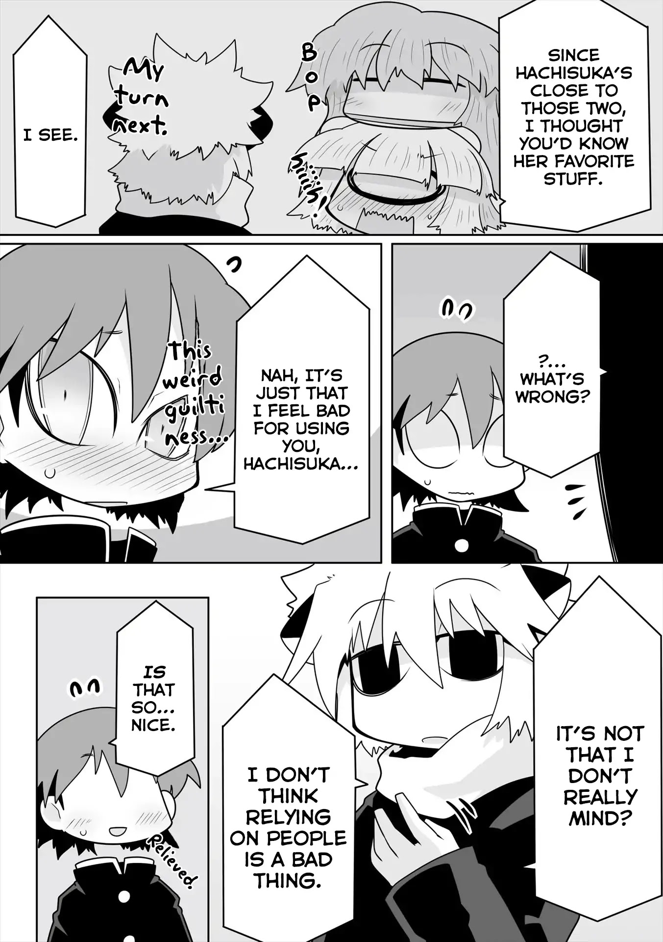 Mako-san to Hachisuka-kun. Chapter 23 page 10 - Chapter 23: Discussion