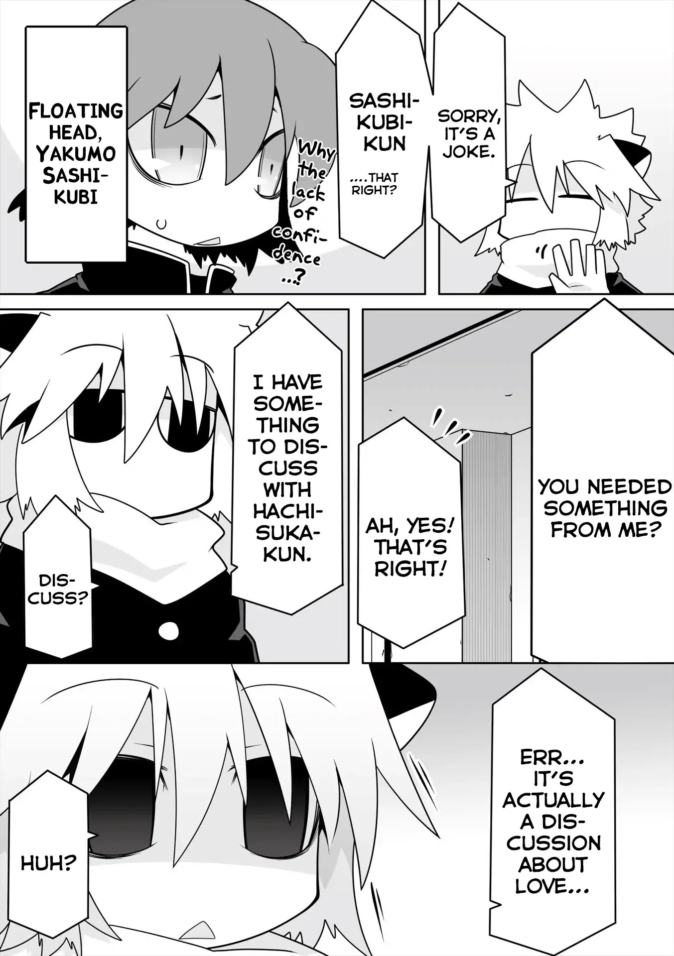 Mako-san to Hachisuka-kun. Chapter 23 page 3 - Chapter 23: Discussion